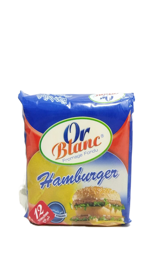 Or Blanc Fromage Hamburger 12P