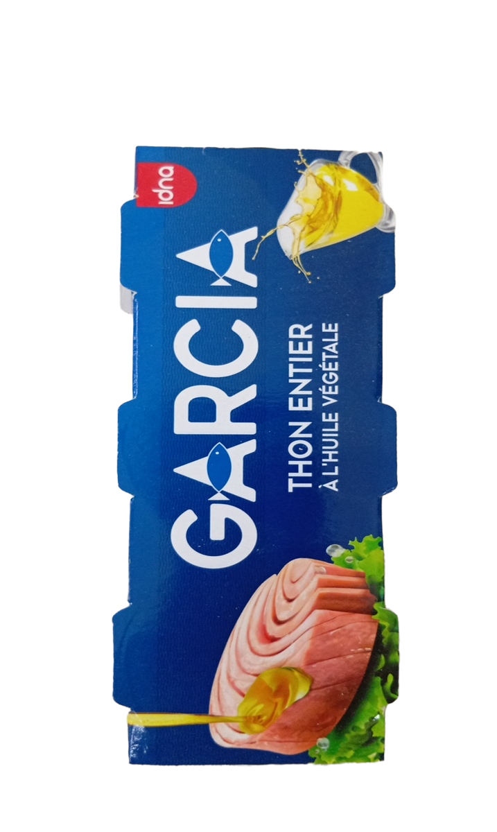 Garcia Thon Entier a l’huile Végétale ×3 240G