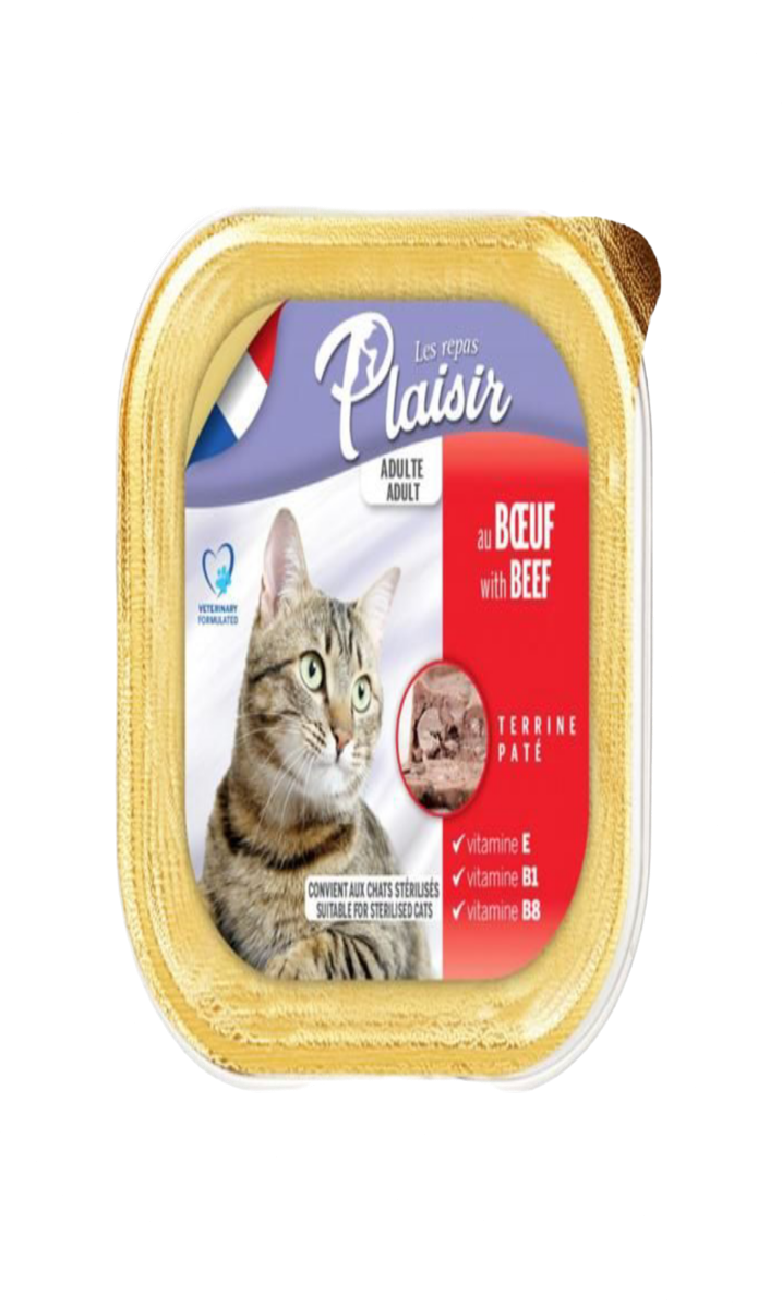 Les repas Plaisir au Beouf 100G