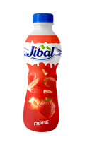 Jibal Yogurt à boire Jibal Fraise 380G