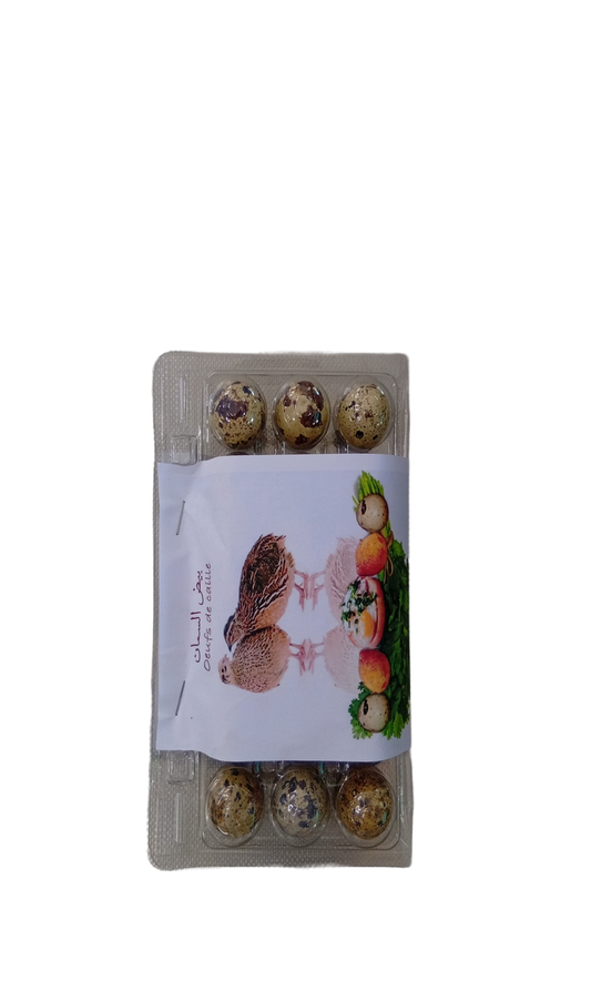 Ouefs DE Caille 15p