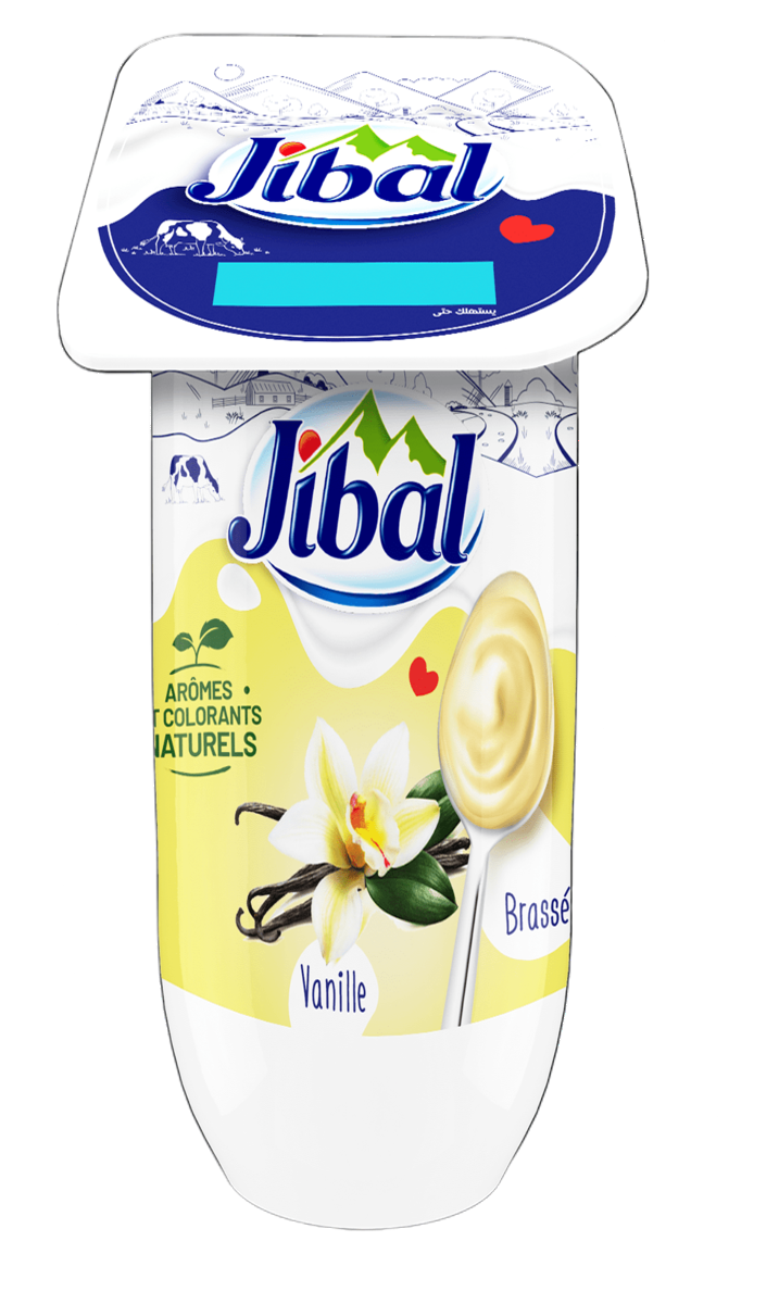 Jibal Yogurt Brassé Vanille 110G