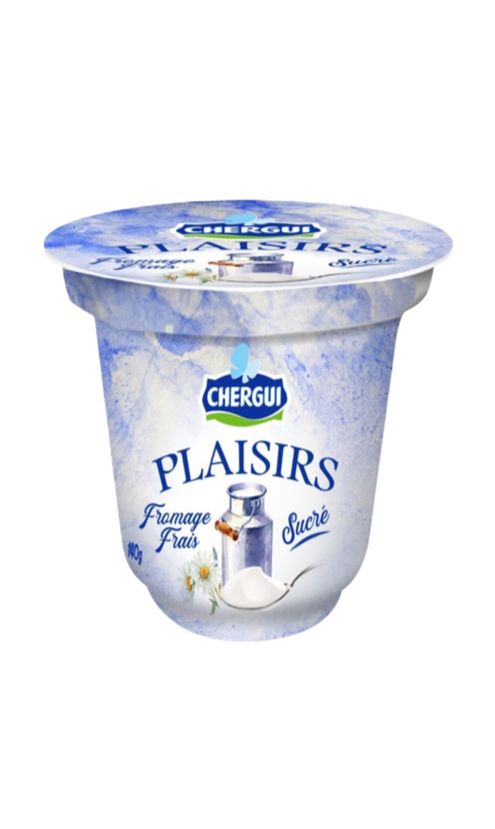 Chergui Plaisir Fromage Frais Sucré 140G