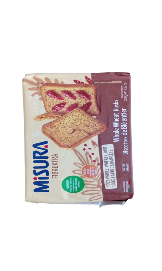 Misura Biscottes Au Ble Entier 320G