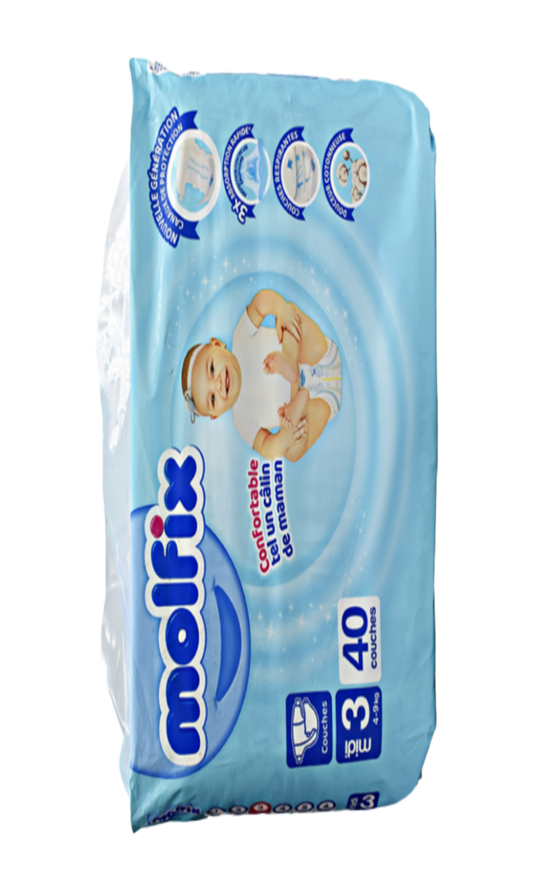 Molfix Couche Nº3 40P