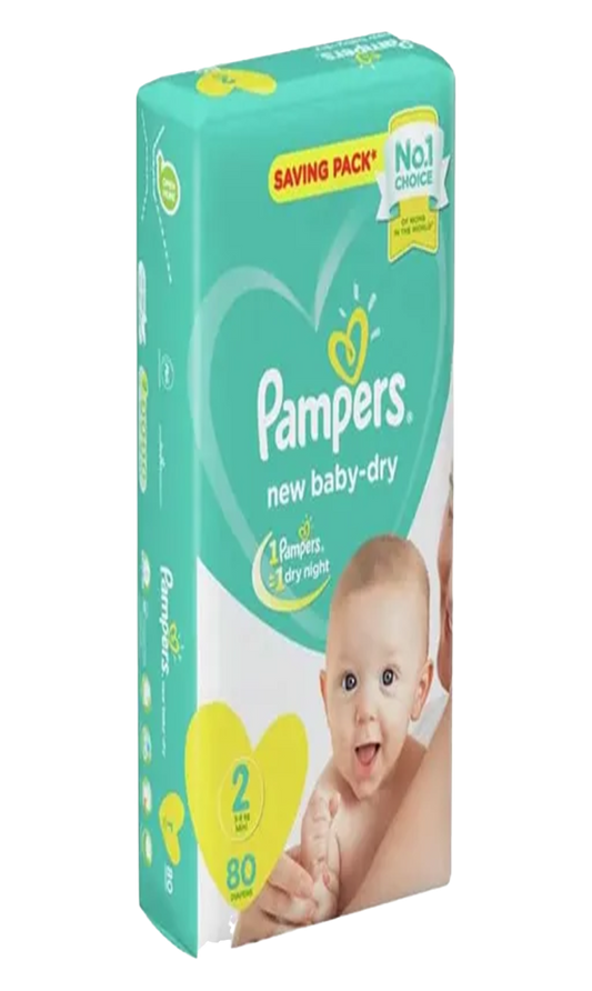 Pampers Couche Nº2 76P