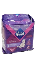 Nana Serviettes hygiéniques Maxi Nuit x8