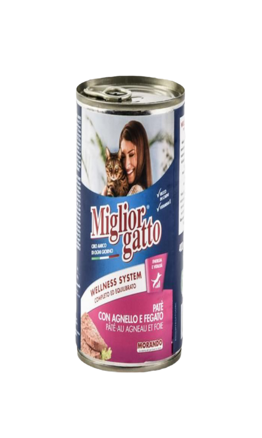 Miglior Gatto Pate Au Agneau 405G