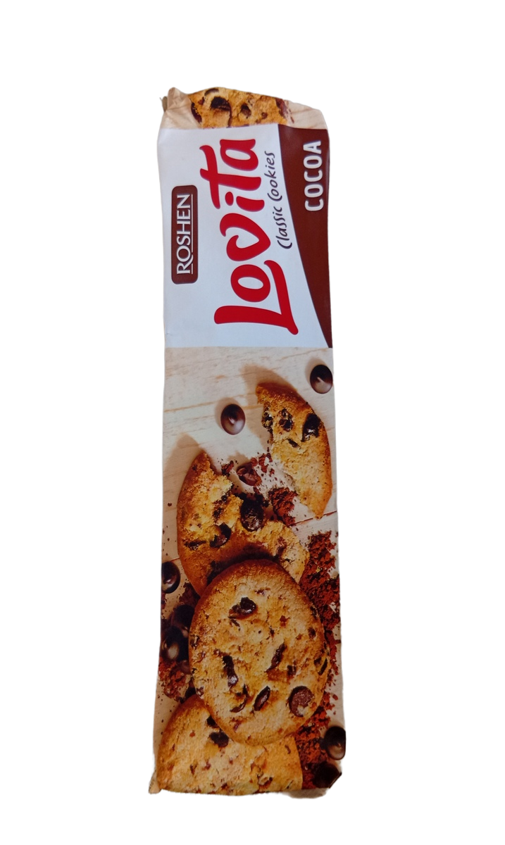 Roshen Lovita Cookies Coca 135G
