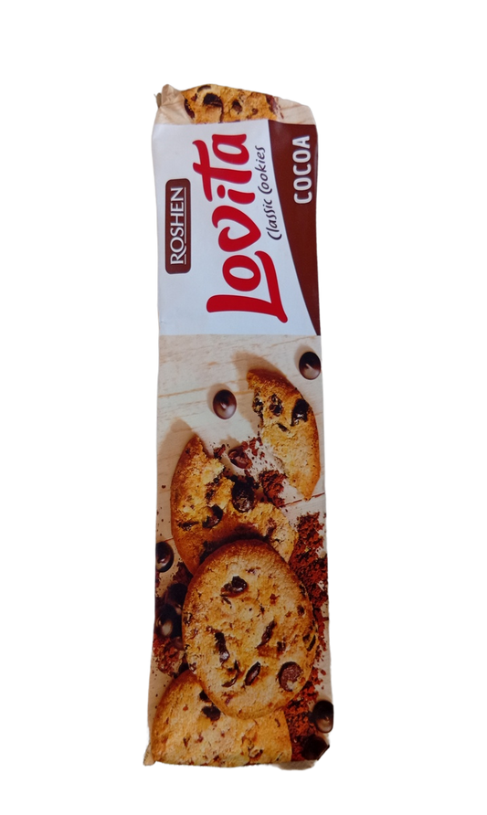 Roshen Lovita Cookies Coca 135G