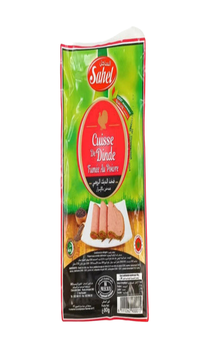 Sahel Cuisse De Dinde Fume au Poire 80G