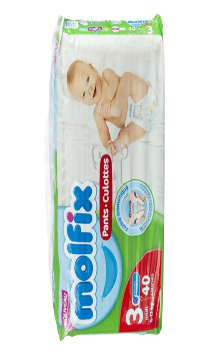 Molfix Couche Culottes Nº3 40P