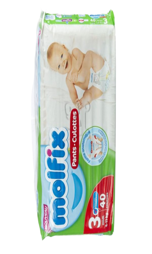 Molfix Couche Culottes Nº3 40P