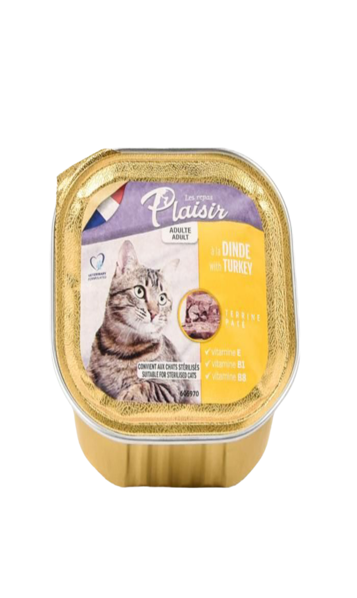 Les repas Plaisir au Dinde 100G