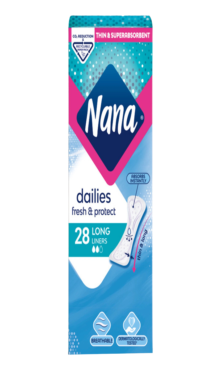 Nana Serviettes hygiéniques Dialy Long x28