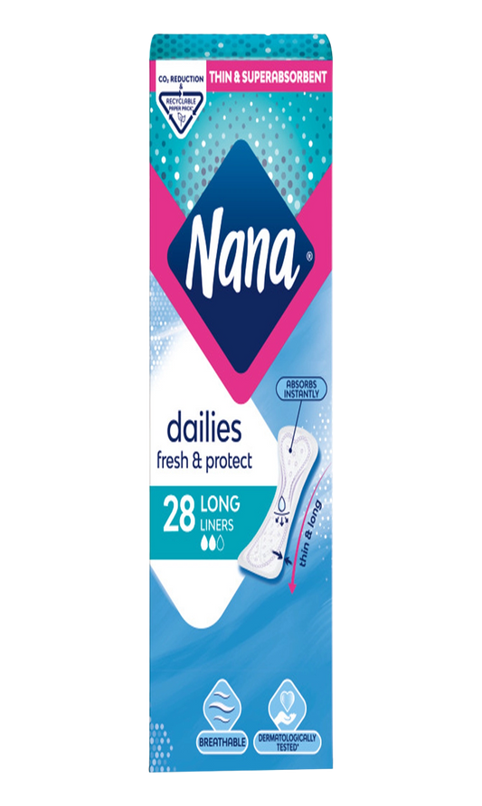 Nana Serviettes hygiéniques Dialy Long x28