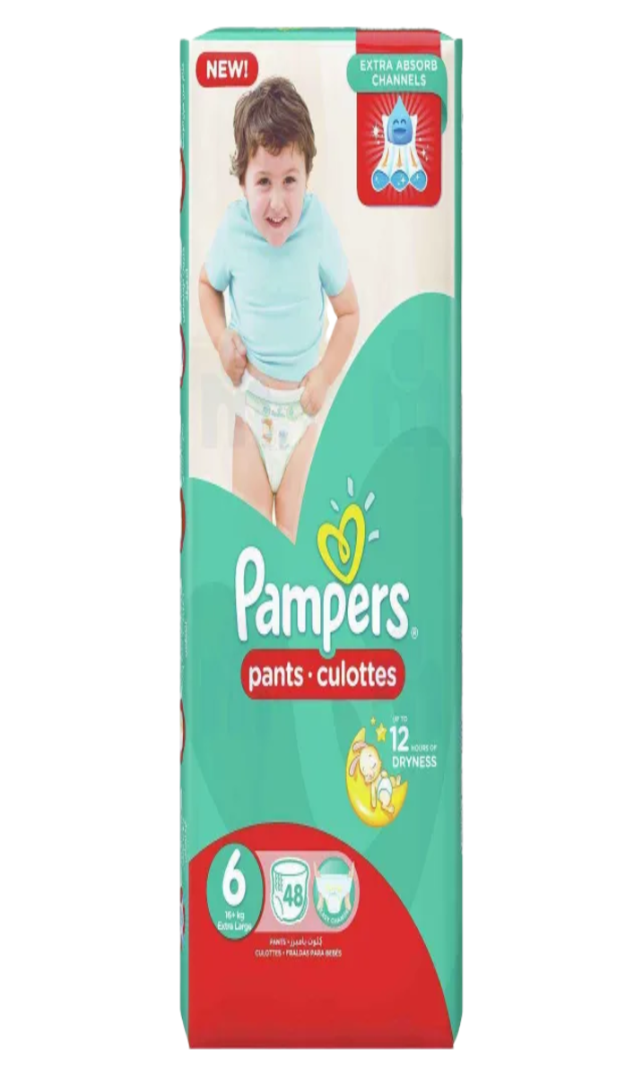 Pampers Couche Culottes Nº6 48P