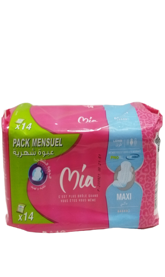 Mia Serviettes hygiéniques Long x14