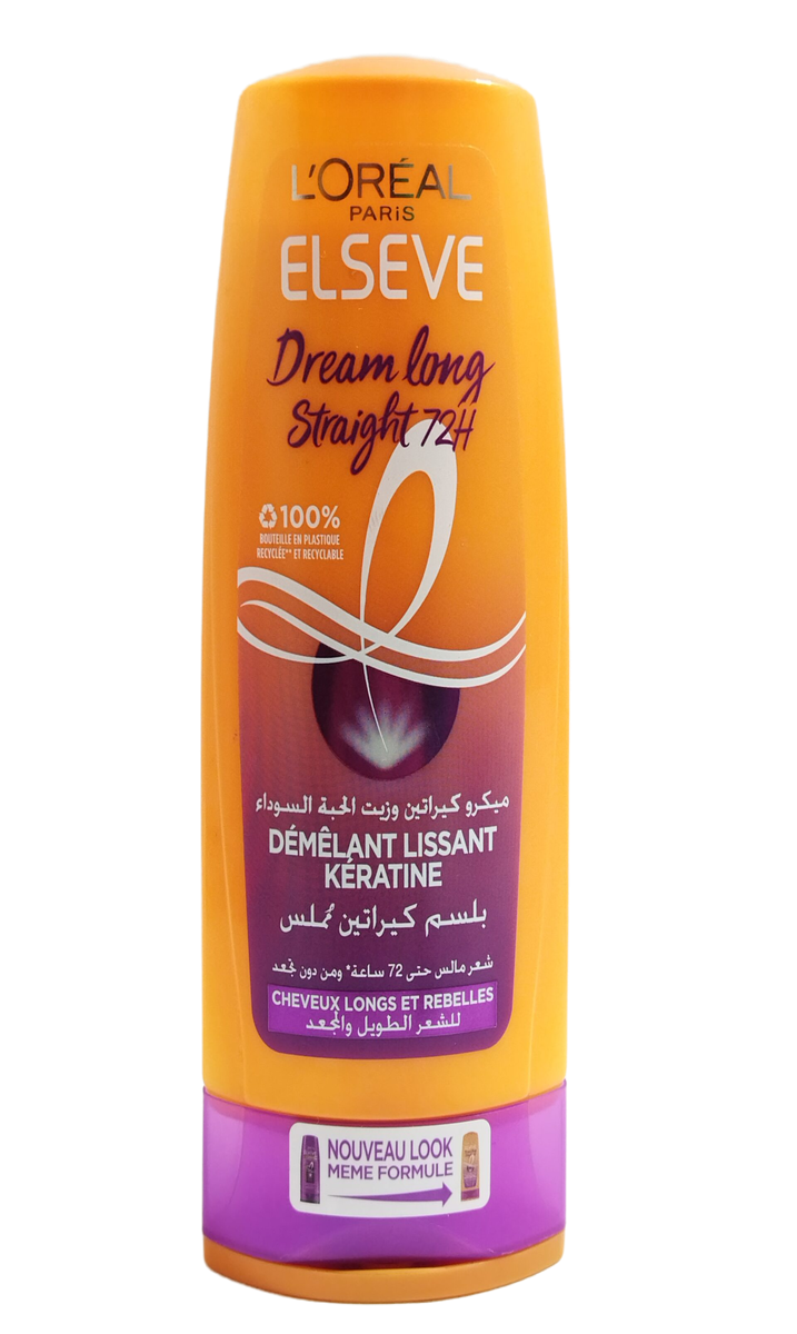 Elseve Démêlant Lissant Kératine 72H 200ML