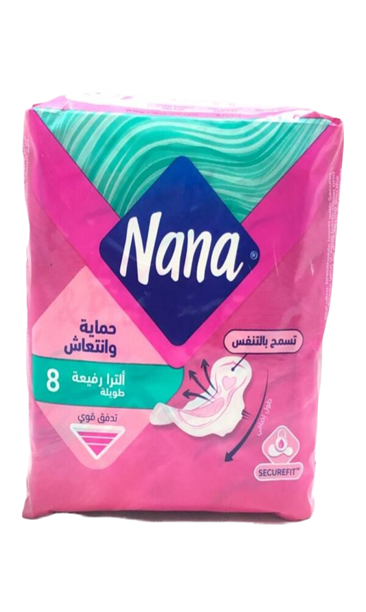 Nana Serviettes hygiéniques ultra Long x8
