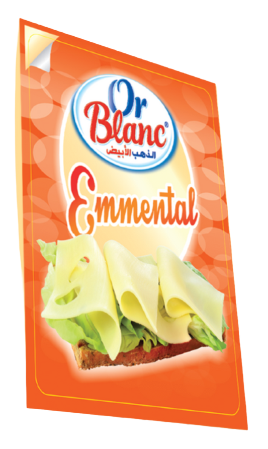 Or Blanc – Fromage Slice Emmental 100G