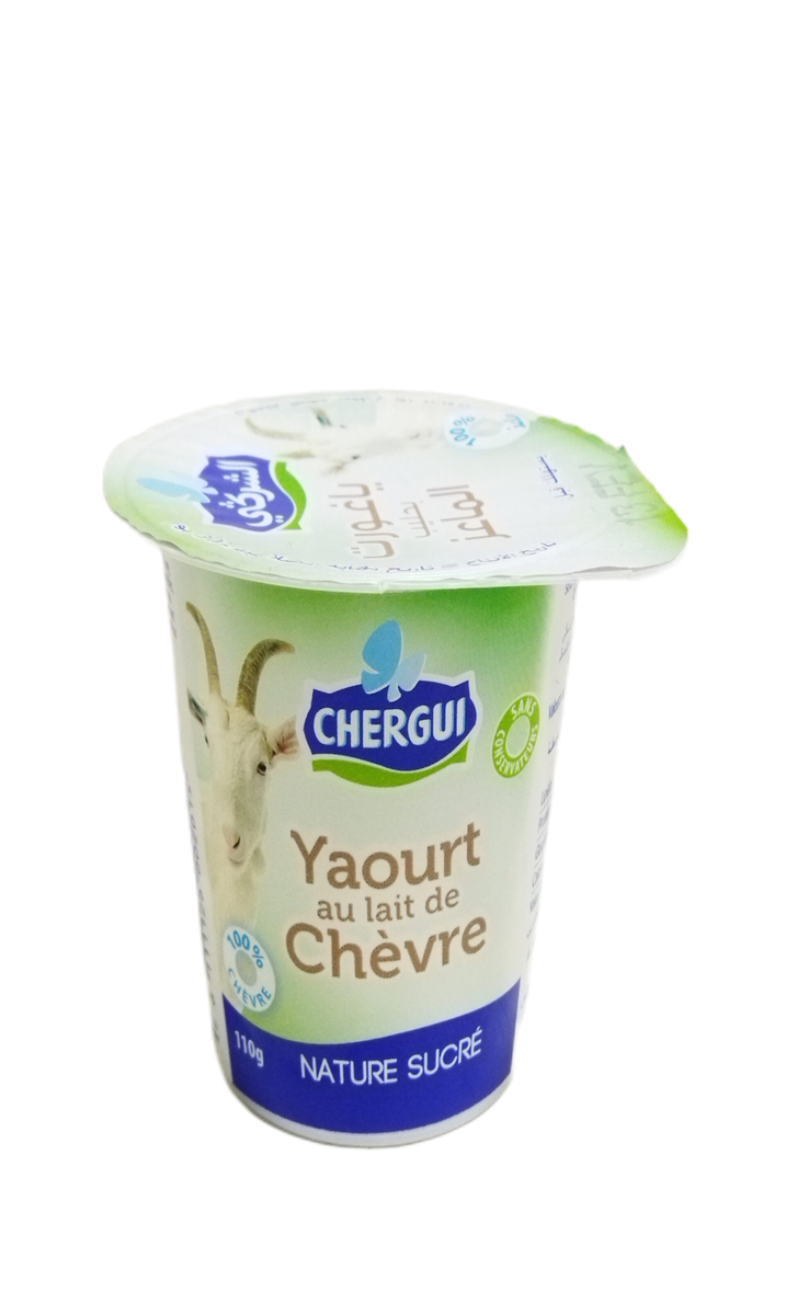 Chergui Yogurt Au Lait De Chévre Sucré 110G