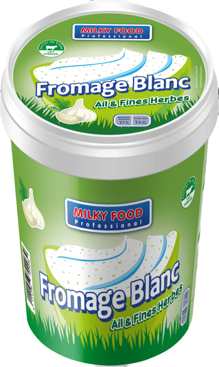 Milky Food Fromage Au Ail & Fines Herbes 1KG