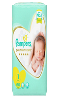 Pampers Couche Premuim Nº1 60P