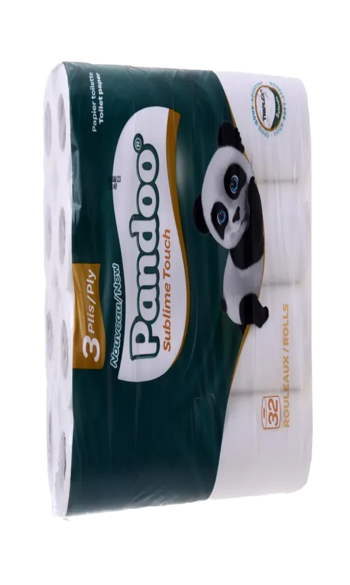 Pandoo Papier Toilette 32 Rouleaux
