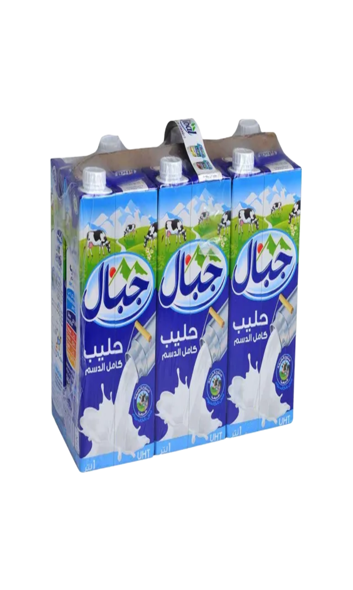 Jibal Lait Frais UHT 1Lx6P