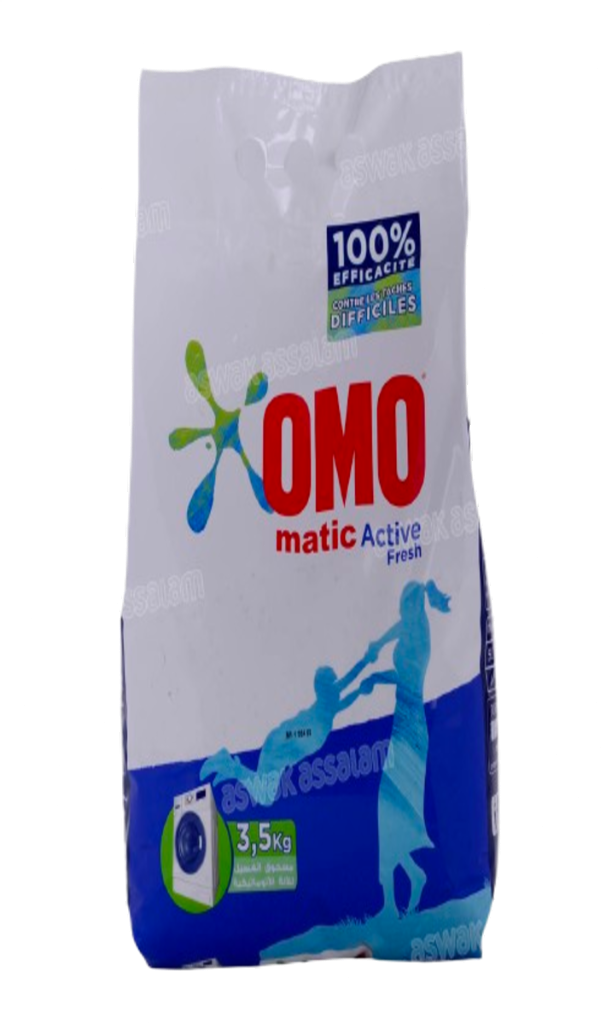 Omo Matic Fresh Lessive en Poudre 3,5KG