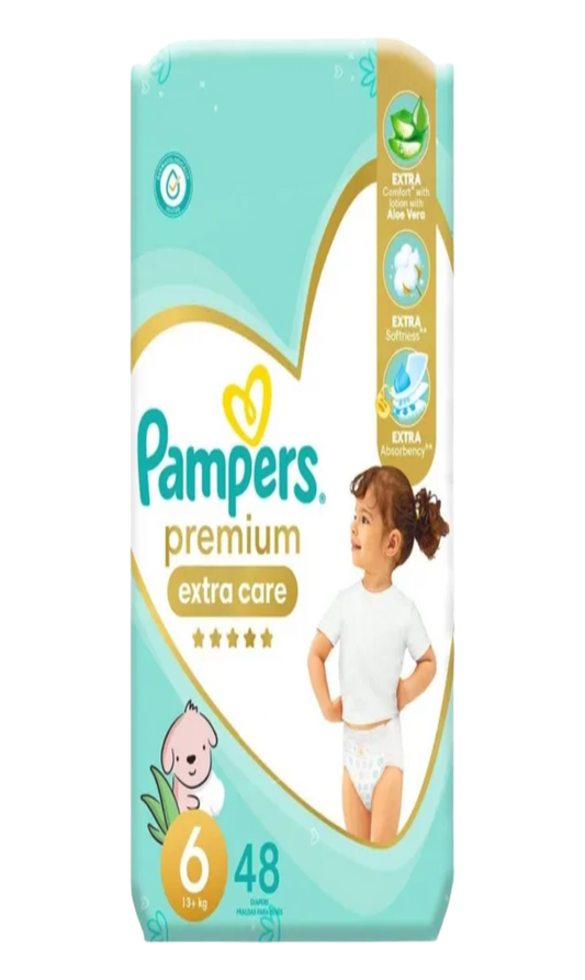 Pampers Couche Premuim Nº6 48P
