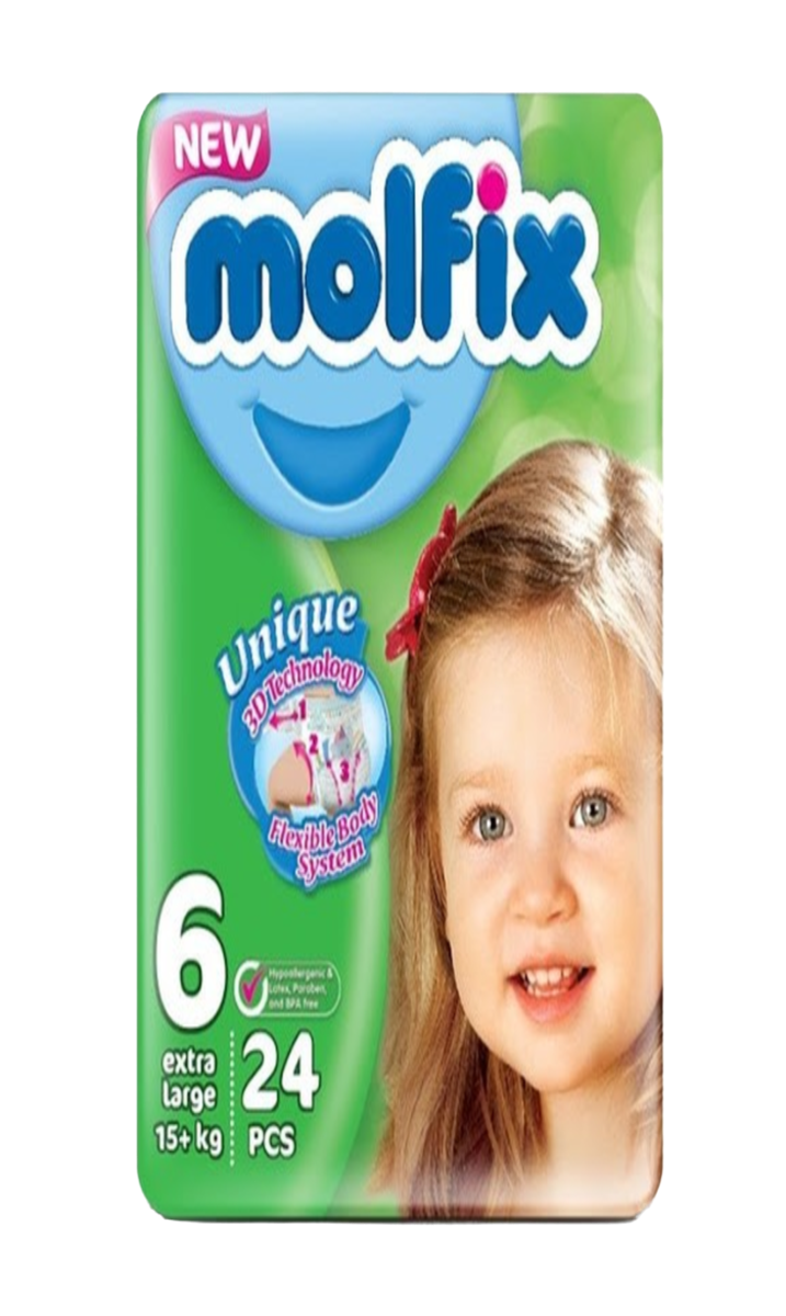 Molfix Couche Nº6 24P