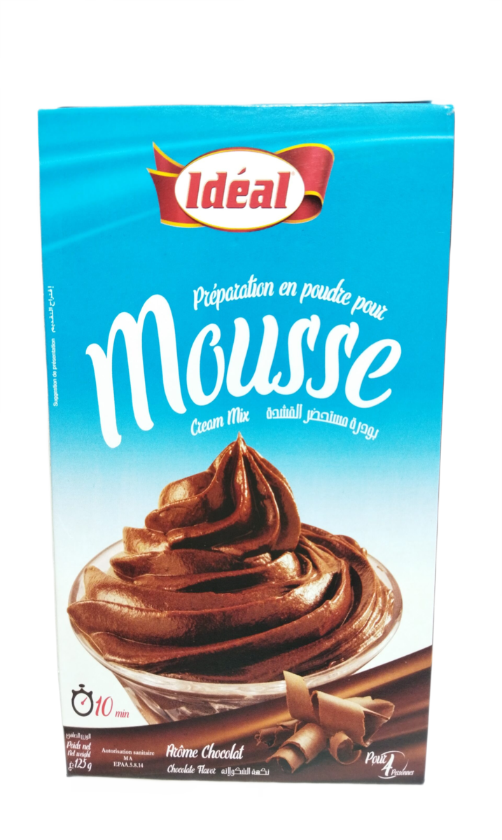 Ideal Mousse au Chocolate 125G