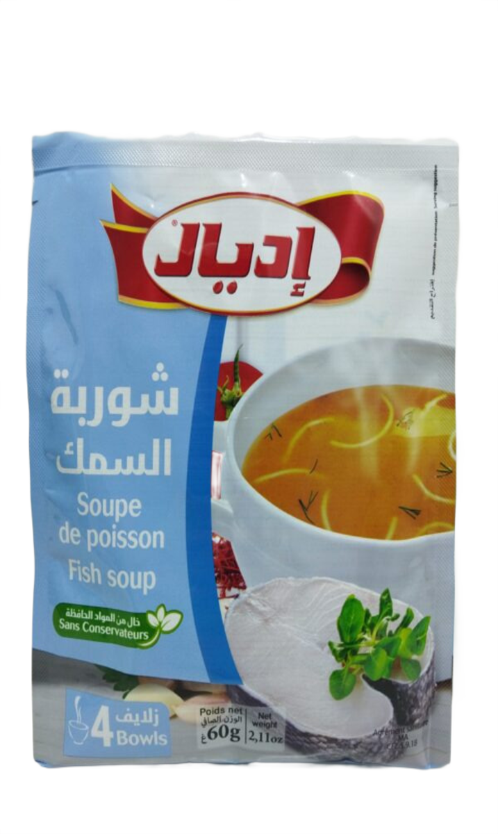 Ideal Soupe de Poisson 60G