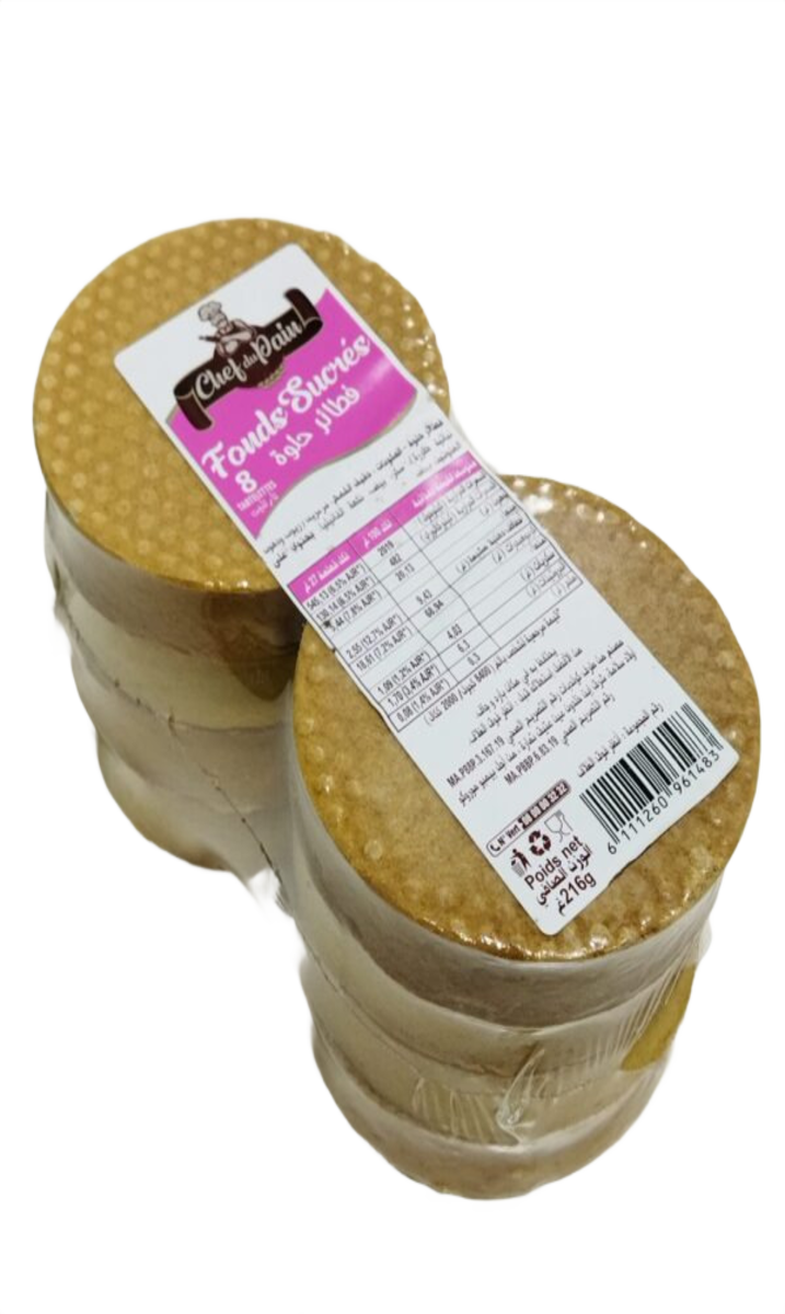 Chef De Pain Fonds Sucré 8Ps